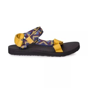 Teva - Universal Sandals Strappy 1003987 | Size 7 | Chestnut Multi Yellow & Blue